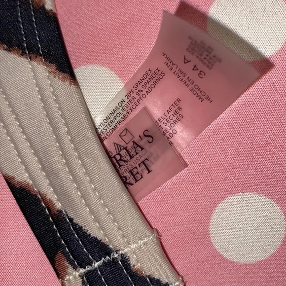 Vintage Victoria’s Secret bombshell white tiger print bikini - Picture 8 of 10